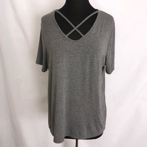Glamorous Curve X-neck Short Sleeved Tee
